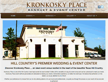 Tablet Screenshot of kronkoskyplace.org